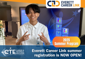  Registration is open for the Everett Career Link Summer Program!